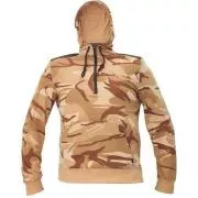 CRAMBE jopa s kapuco beige camouflage 3XL