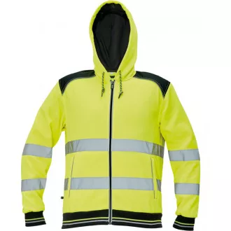 KNOXFIELD HV majica s kapuco oranžna L