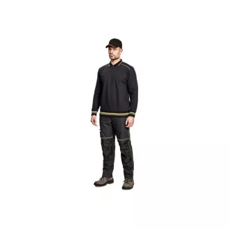 KNOXFIELD polo majica antracit/rumena S