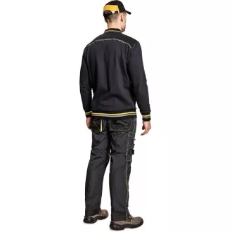KNOXFIELD polo majica antracit/rumena S