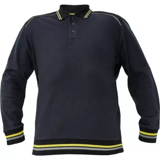 KNOXFIELD polo majica antracit/rumena S