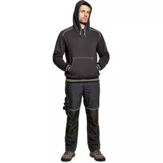 KNOXFIELD kengurujska majica antr/worm XL