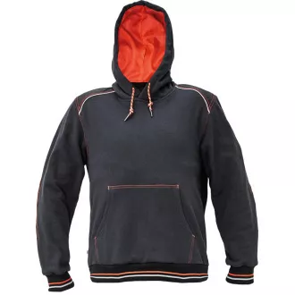 KNOXFIELD kengurujska majica antr/yellow S