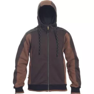 DAYBORO jopa s kapuco temno rjava S