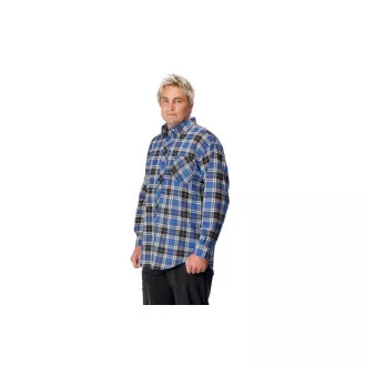 SATURN flanelna srajca modra 2XL