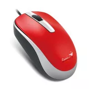 GENIUS miška DX-120, žična, 1200 dpi, USB, rdeča