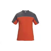 DESMAN majica siva/oranžna M