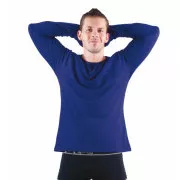 CAMBON srajca z dolgimi rokavi mornarsko modra XL