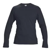 CAMBON majica z dolgimi rokavi črna M