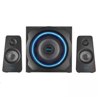 TRUST Speakers 2.1 GXT 628 2.1 osvetljen komplet zvočnikov Limited Edition - črna, črna