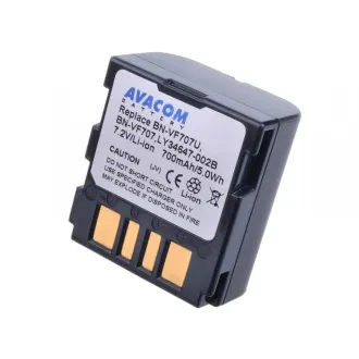AVACOM JVC BN-VF707, 707U Li-Ion 7,2V 710mAh 5,1Wh