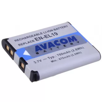 AVACOM Nikon EN-EL19 Li-ion 3,7V 620mAh 2,3Wh