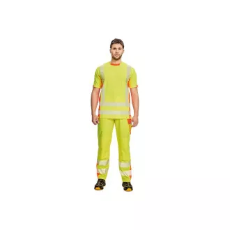 LATTON HV Majica rumena/oranžna S