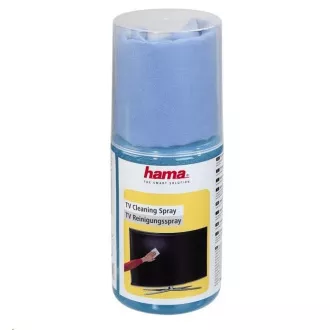 Razpršilo za čiščenje televizorjev Hama, 200 ml, vključno z robčkom