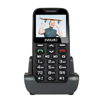 EVOLVEO EasyPhone XD, mobilni telefon za starejše s stojalom za polnjenje (črn) EVOLVEO EasyPhone XD, mobilni telefon za starejše s stojalom za polnjenje (črn)