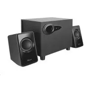 TRUST Speakers 2.1 Avora nizkotonski zvočniški komplet - črn