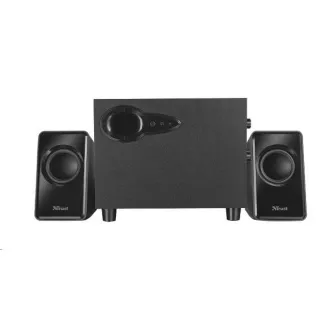 TRUST Speakers 2.1 Avora nizkotonski zvočniški komplet - črn