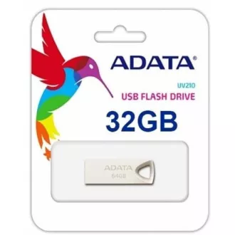 ADATA Flash disk 32 GB UV210, USB 2.0 Dash Drive, kovinski