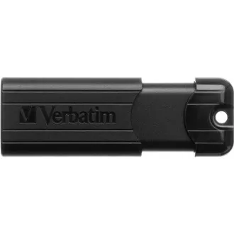 VERBATIM Flash disk 128 GB PinStripe USB 3.0, črn