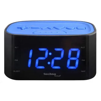 TechnoLine WT 465B - digitalna budilka z radijskim sprejemnikom TechnoLine WT 465B - digitalna budilka z radijskim sprejemnikom