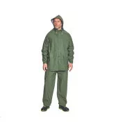 HYDRA PVC obleka za dež zelena 2XL