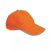 TAHR baseballska kapa reflex. oranžna