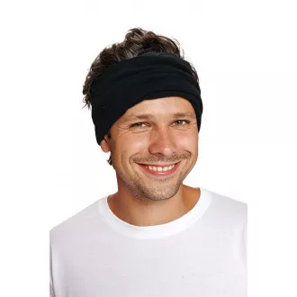 APLIN zimski večnamenski šal črne barve