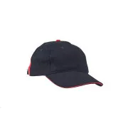 KNOXFIELD baseballska kapa črna/rdeča