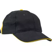 KNOXFIELD baseballska kapa črna/oranžna