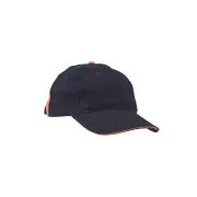 KNOXFIELD baseballska kapa črna/oranžna