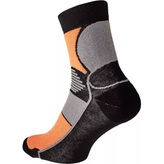 KNOXFIELD BASIC nogavice črna/oranžna 39/40