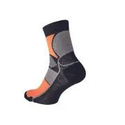 KNOXFIELD BASIC nogavice črne/oranžne 41/42