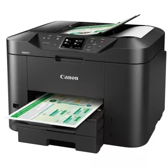 Canon MAXIFY MB2750 - barvni, MF (tiskanje, kopiranje, skeniranje, faks, oblak), obojestranski tisk, ADF, USB, LAN, Wi-Fi Canon MAXIFY MB2750 - barvni, MF (tiskanje, kopiranje, skeniranje, faks, oblak), obojestranski tisk, ADF, USB, LAN, Wi-Fi