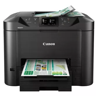 Canon MAXIFY MB5450 - barvni, MF (tiskanje, kopiranje, skeniranje, faks, oblak), obojestranski tisk, ADF, USB, Wi-Fi