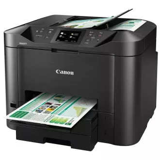 Canon MAXIFY MB5450 - barvni, MF (tiskanje, kopiranje, skeniranje, faks, oblak), obojestranski tisk, ADF, USB, Wi-Fi