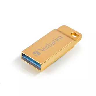 VERBATIM Flash disk 64 GB Metal Executive, USB 3.0, zlati