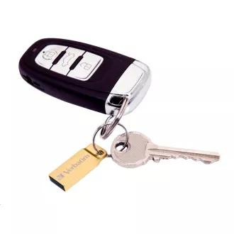VERBATIM Flash disk 64 GB Metal Executive, USB 3.0, zlati