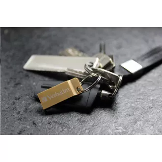 VERBATIM Flash disk 32 GB Metal Executive, USB 3.0, zlati
