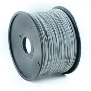 GEMBIRD Tiskarska vrvica (filament) ABS, 1, 75mm, 1kg, siva
