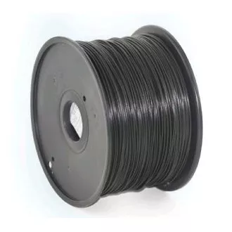 GEMBIRD Tiskalna vrvica (filament) PLA, 1, 75mm, 1kg, črna