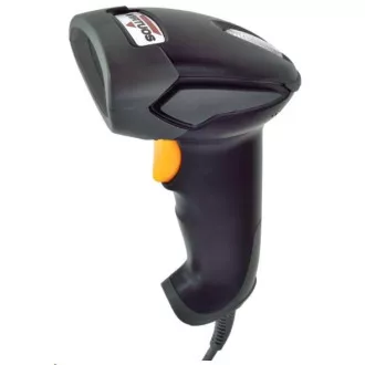 Virtuos CCD bralnik HT-310A z velikim dosegom, USB (tipkovnica/RS232), stojalo, črn