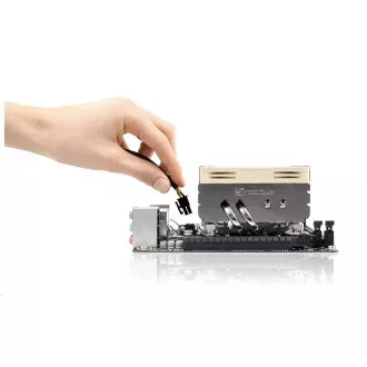 NOCTUA procesorski hladilnik NH-L9x65, 1x 92mm, LGA1851, AM5, rjava/srebrna