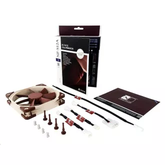 Ventilator NOCTUA NF-S12A-FLX, 120 mm, rjav