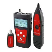 Tester LAN kablov TLCD76 z LCD zaslonom, koaksialni kabel, Cat3/Cat5E/Cat6, UTP/STP, USB, sonda