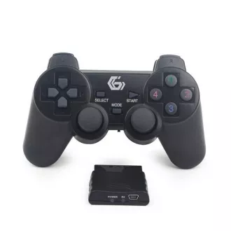 GEMBIRD igralna ploščica JPD-WDV-01, vibracijska, brezžična, PC/PS2/PS3, USB