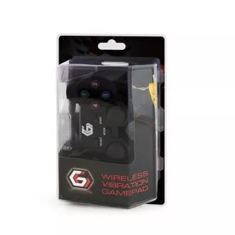 GEMBIRD igralna ploščica JPD-WDV-01, vibracijska, brezžična, PC/PS2/PS3, USB
