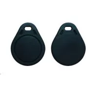 Elatec RFID Unikaten čip, obesek za ključe, 125 kHz, črn, Standard Temic/ISO11784/785