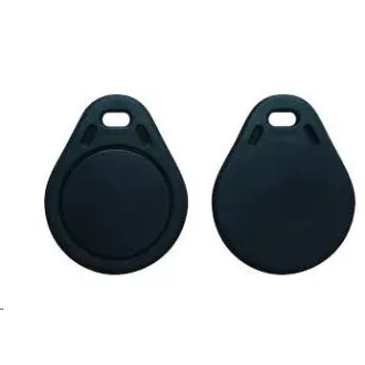 Elatec RFID Unikaten čip, obesek za ključe, 125 kHz, črn, Standard Temic/ISO11784/785