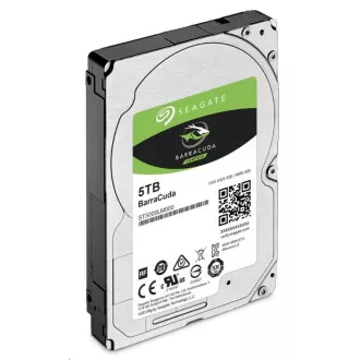 SEAGATE HDD 5TB BARRACUDA, 2,5", SATAIII, 5400RPM, 128 MB predpomnilnika, 15 mm