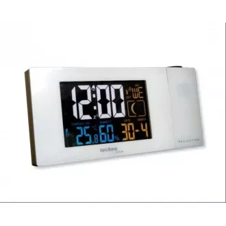 TechnoLine WT 537 - digitalna budilka s projekcijo ter merjenjem temperature in vlage v prostoru